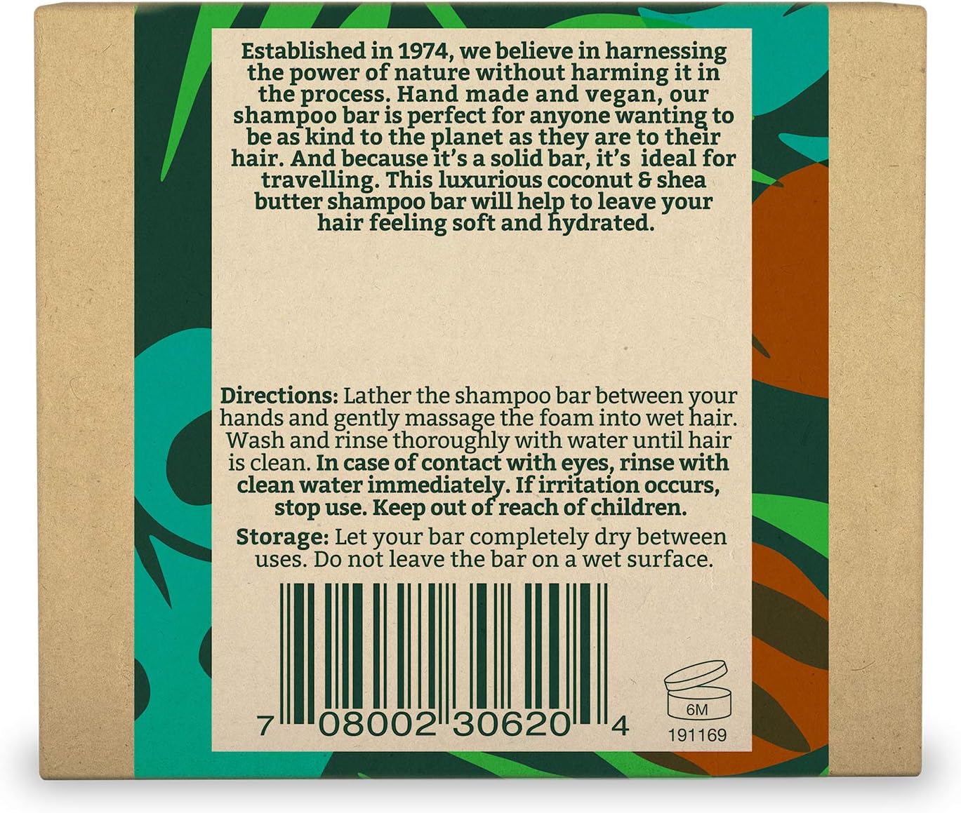Faith In Nature Natural Coconut & Shea Butter Shampoo Bar, Hydrating, Vegan & Cruelty Free, Paraben and SLS Free - Image 3