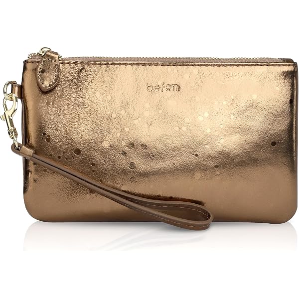 TIANHONGDAISHU Women's Genuine Leather Long Wallet – Large Capacity Clutch With Phone Slot, Retro Design, Black - View #4