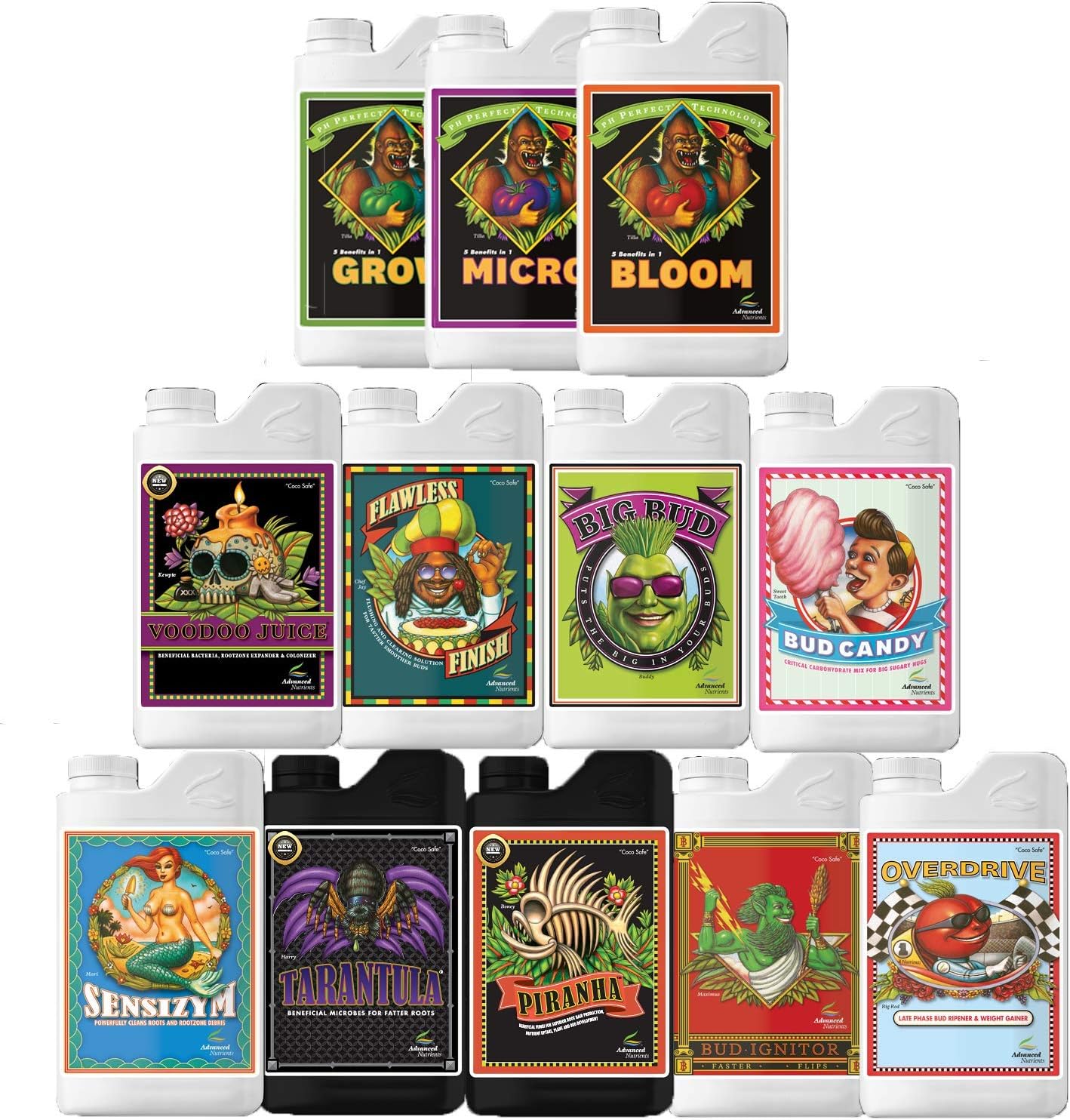 Advanced Nutrients Complete Nutrient Starter Kit Bundle