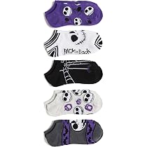 WZMPA Kosmetiktasche 'Peace Love Jack' – Skellington-Motiv, 23x17 Cm, Wasserdicht, Mit Reißverschluss