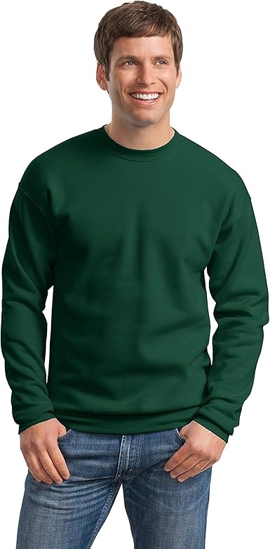 forest green crew neck sweatshirt