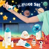The Magic Toy Shop Space Exploration Set 7 Pcs with Astronauts Space Shuttle view 2