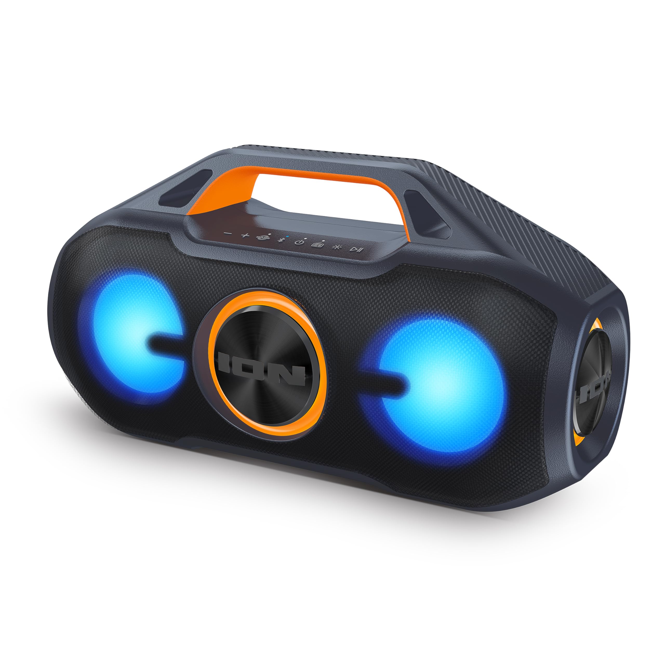 ION AquaSport Max Waterproof 60W Portable Bluetooth Party Speaker with