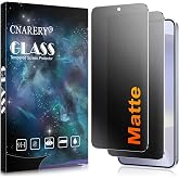 Cnarery 2 Pack for Samsung Galaxy S24 Plus Anti-Glare Matte Privacy Screen Protector, 9H Tempered Glass Film, Smooth and Responsive Touch, [Support Fingerprint Unlock]