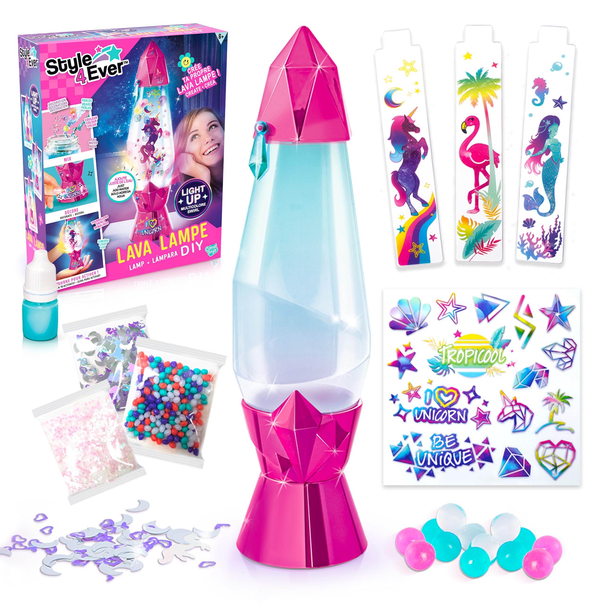 Style 4 Ever Canal Toys OFG 180, Lava Lamp DIY, Classic