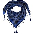 LOVARZI Shemagh Cottons Arab Keffiyeh Tactical Military Scarf Head Neck Face Wrap