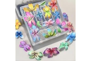 BHCCXZ 3D Flower Nail Molds, Silicone Tool Art Y2k Decoration
