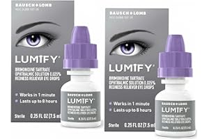 Advanced Caresour Wipes LUMIFY Redness Reliever Eye Drops, Each 0.25 Fl Oz, 7.5mL (Pack of 2)