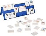 Point Games Classic Rummy Game Set 106 Tiles Four Racks Travel Bag view 2