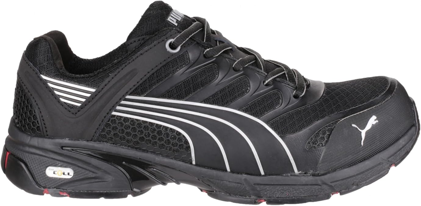 Puma Safety Fuse Motion Red Mens Safety Trainers (40 EUR) (Black