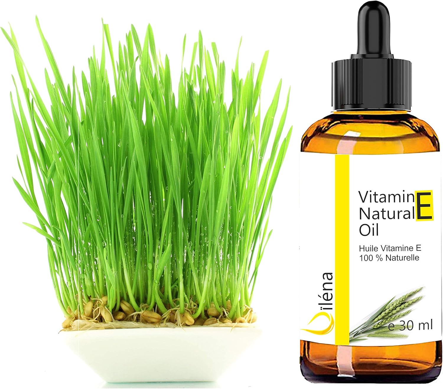 Vitamin E Oil (tocopherol) 100% natural Vegan, Anti Aging Face Care, Waterproof make-up remover, Body and Hair - Image 3