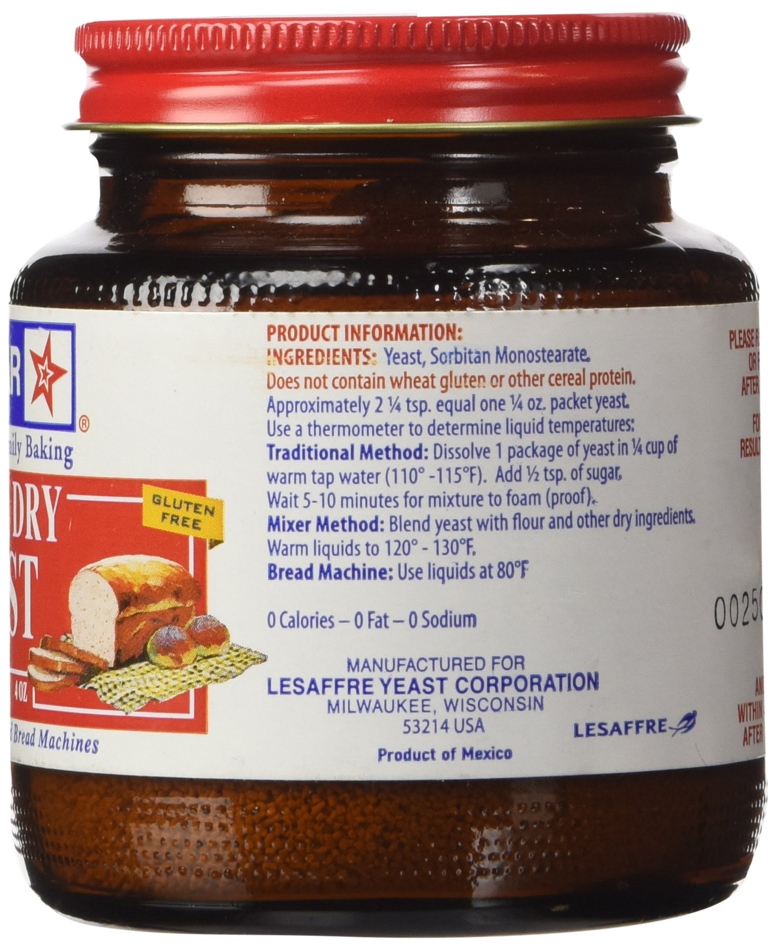 Red Star Active Dry Yeast 4 Oz on Galleon Philippines