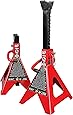 Torin T46002A Big Red Double Locking Steel Jack Stands: 6 Ton Capacity, 1 Pair
