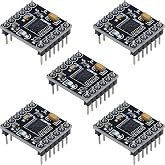 DRV8833 Dual Motor Driver Module, 1.5A DC Motor Driver Board, Presoldered Pins, 3V-10V Input, Compatible with Arduino ESP32 ESP8266 Raspberry Pi, 5 Pieces