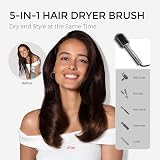 TYMO AIRBEAM Hair Dryer Brush UK Low-Noise Ionic Blow Dry Hot Air Brush view 6