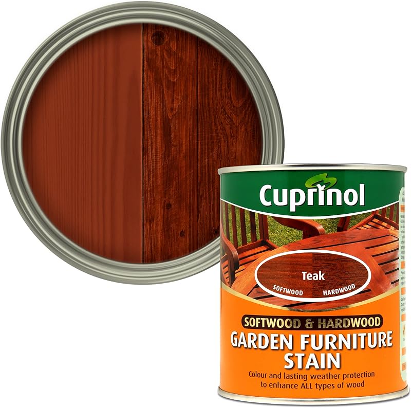 Cuprinol Garden Furniture Stain Exterior Woodcare Teak 750 ml