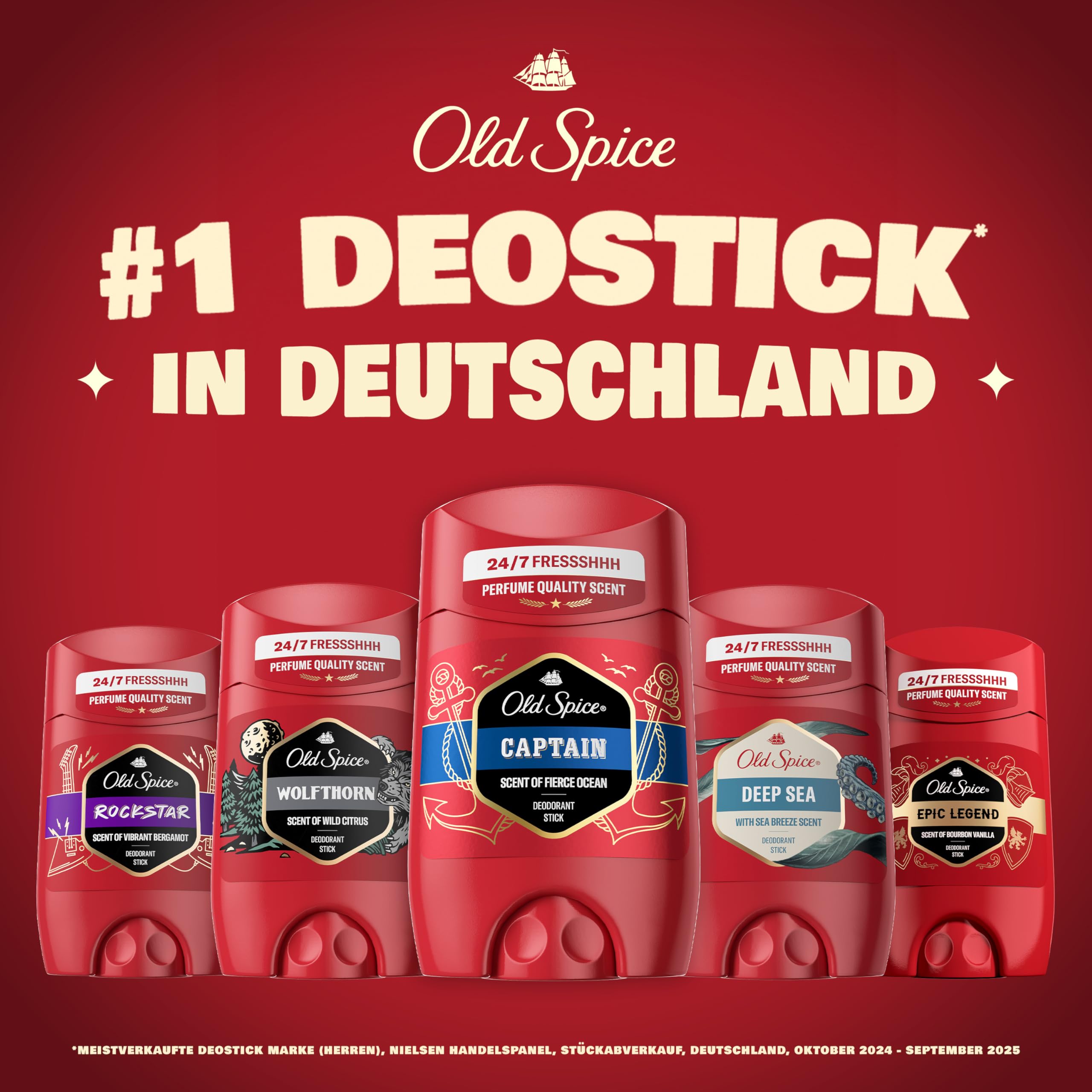 Old Spice Knight Geschenkset für Männer mit Epic Legend Deostick und Duschgel, 24/7 Frischhh bei täglicher Anwendung, langanhaltender Duft in Parfumqualität 5