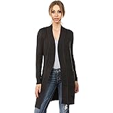 Cielo Women's Long Sleeve Sweater Duster Cardigan