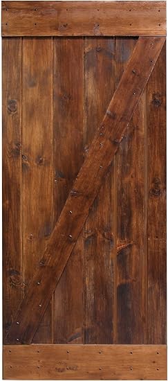 Amazon Com Tms 36 X84 Dark Coffee Solid Core Plank Knotty Pine