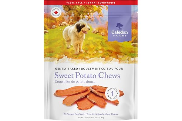 Caledon Farms, Value Pack Sweet Potato Chews, 795 g, Dog Treats