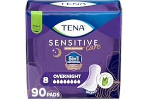TENA Sensitive Care Extra Coverage Overnight 90ct.