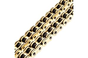 NICHE Gold 525 X-Ring Chain 124 Links with Connecting Master Link