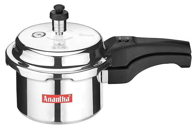 Anantha Perfect Aluminium Pressure Cooker,1.5 liters
