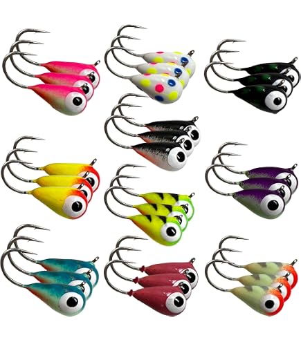 thumbnail image 2 of Kenders Outdoors Tungsten Ice Jig Kit: Panfish Perfection! (Sizes #16, #14, #12) 2 of 6