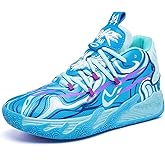 SRTAKTLT Womens Mens Basketball Shoes Breathable Fashion Colorful High Top Non Slip Outdoor Sport Sneakers for Woman Man Fitness Training Athletic