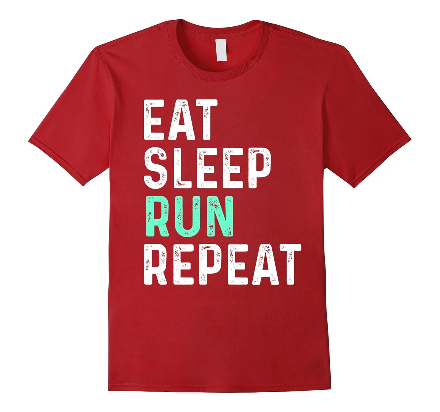 Eat Sleep Run Repeat T-Shirt-ANZ