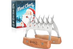 YMHB Stocking Stuffers for Adults Men, Metal Meat Shredder Claws, BBQ Grilling Gifts for Men, Shredding Claws for Pulled Pork, Christmas Gifts for Dad Women Father Husband