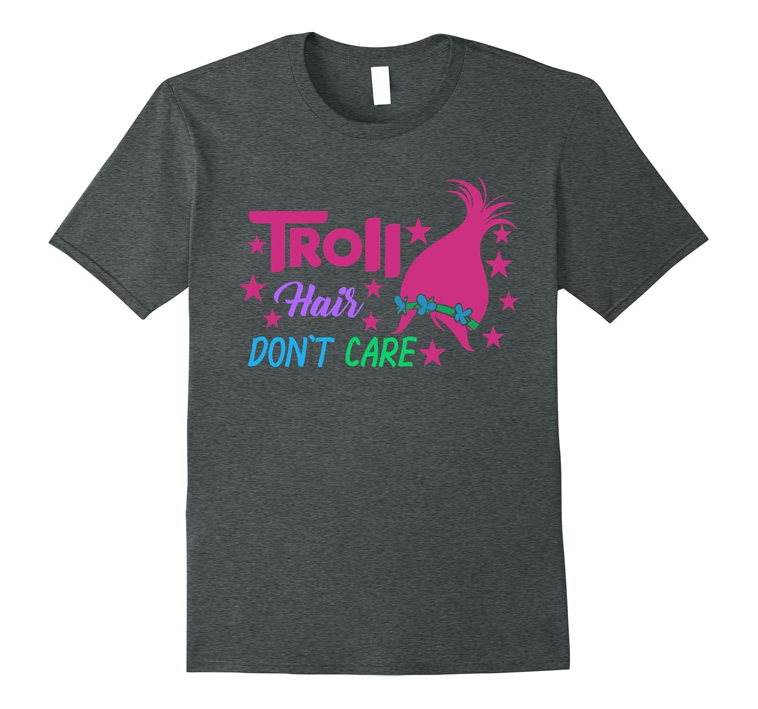 Troll Hair Don't Care T-Shirt - Funny Saying Troll Hugger-ANZ