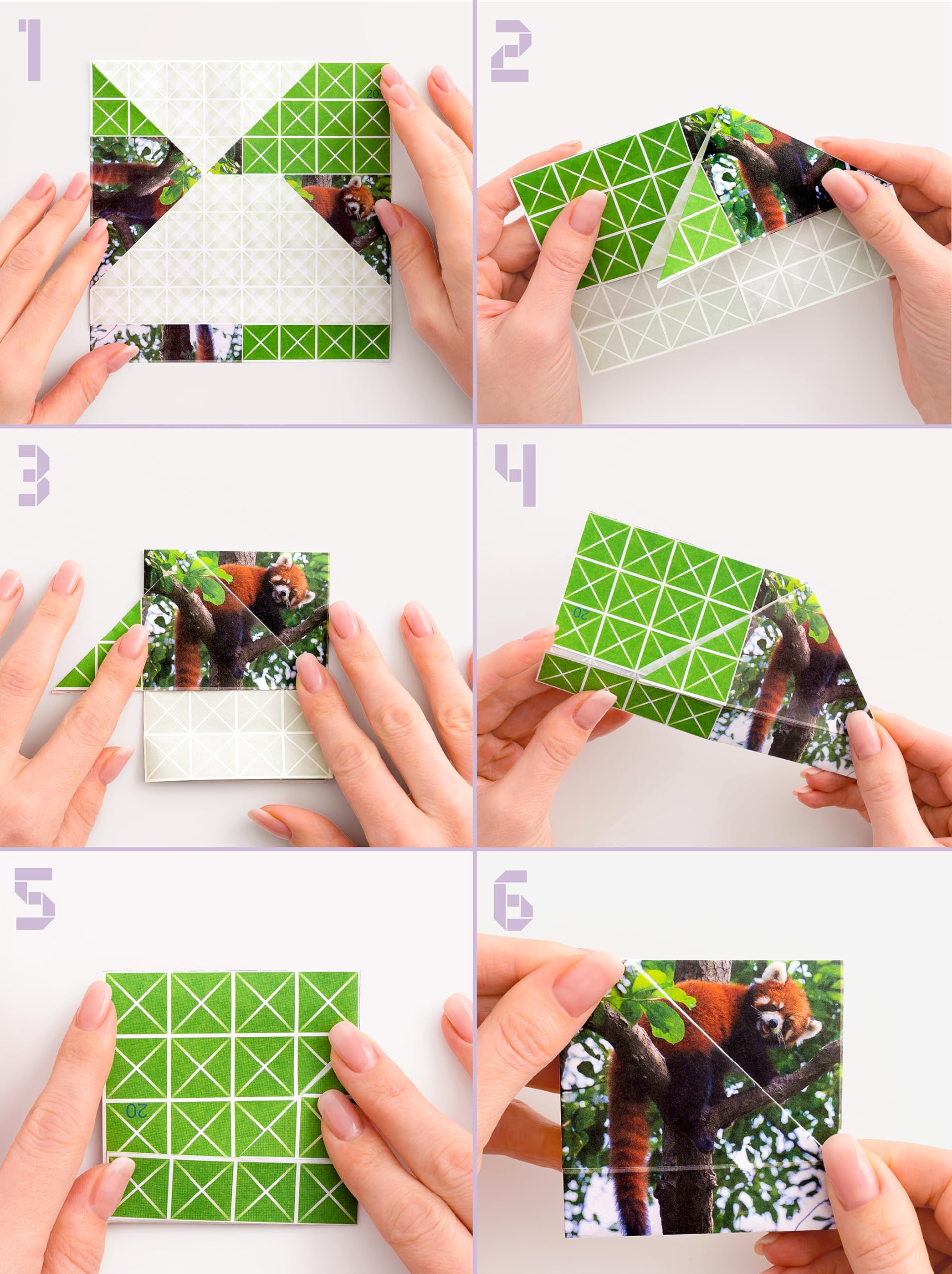 FOLDOLOGY - The Origami Puzzle Game! Brain Teasers for Tweens, Teens & Adults | Stocking Stuffer, Gift for Ages 10+, Travel Game, Hands-On STEM Toy | Fold the Paper, Complete the Picture | 100 Puzzles