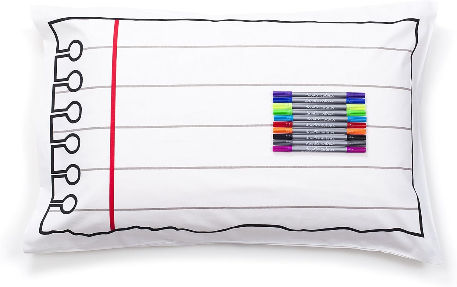 eatsleepdoodle Create Your Own Design Pure Cotton Soft Pillowcase