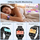 Popglory Smart Watch 1.85 inch Heart Rate Blood Pressure 110+ Sports view 5