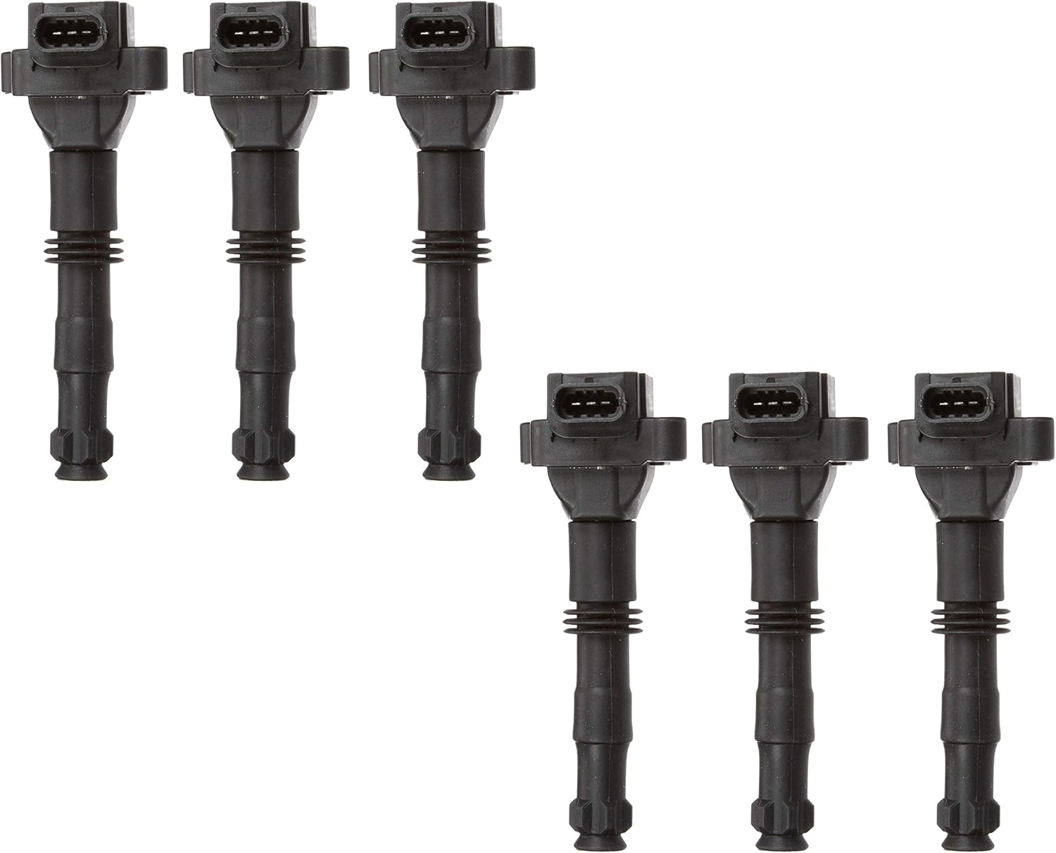 Set of 6 Delphi Direct Ignition Coils for Porsche 911 9901