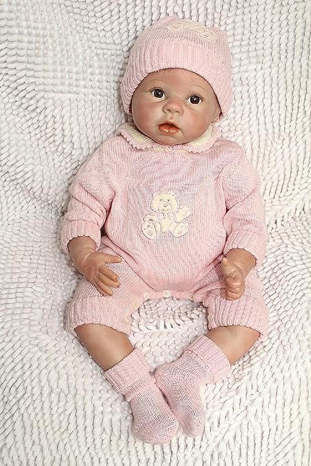 OtadDolls 22inch 55CM lebensecht Puppe Reborn Babys mädchen silikon Girl doll günstig Magnetisches Spielzeug Toddler