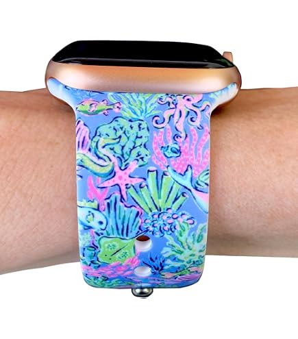 Amazon.com: Lilly Pulitzer Scrunchie Band for Smart Watch  display picture 3
