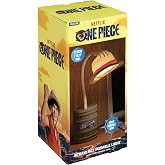 Paladone One Piece Straw Hat Posable Desk Light - Officially Licensed | Posable Arm Light Design • Adjustable Angle For Use • USB Powered Convenience • Anime Desk Decor • One Piece Gift