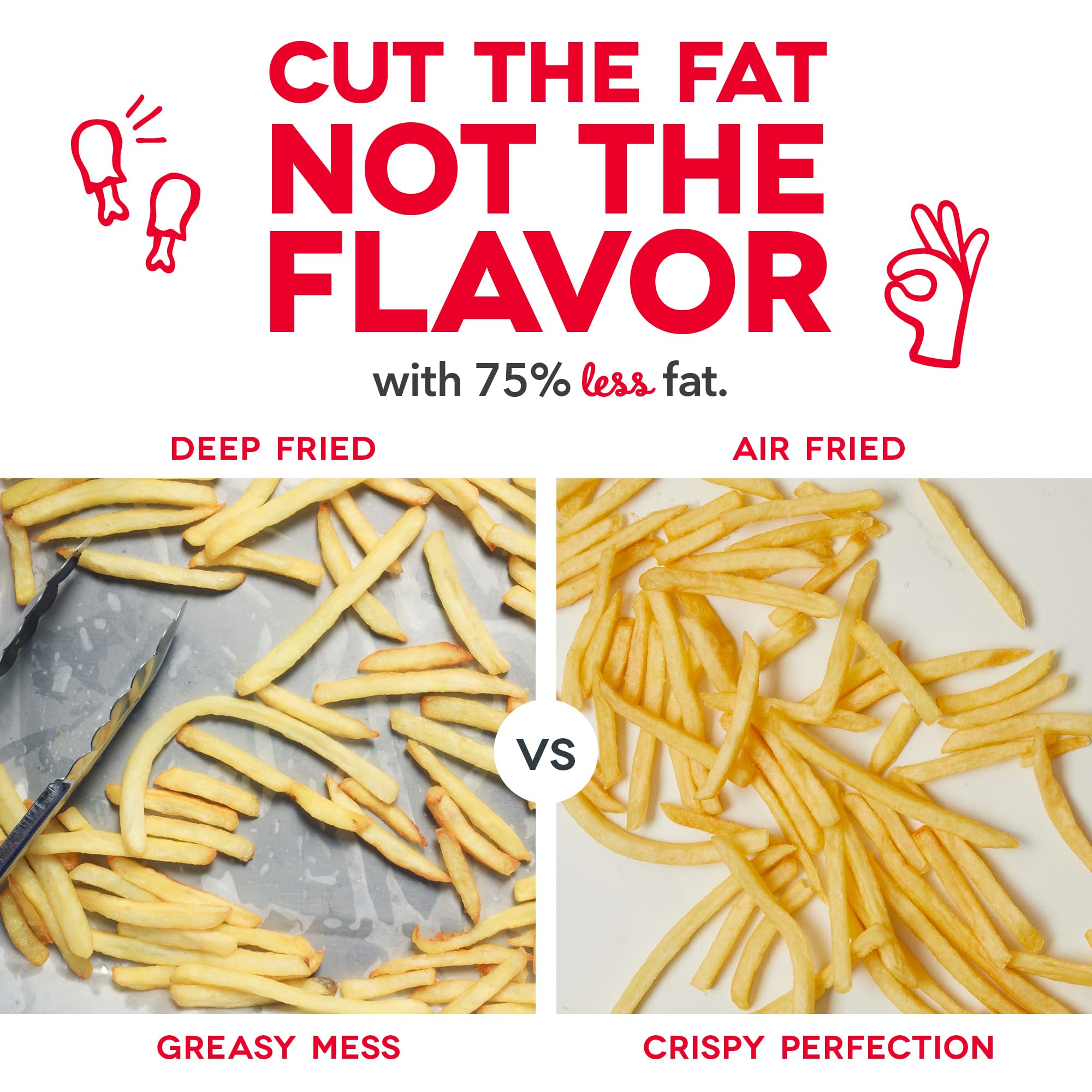 DASH Tasti-Crisp™ Express Air Fryer Oven, 2.6 Qt., Aqua – Compact Air Fryer for Healthier Food in Minutes, Ideal for Small Spaces - Auto Shut Off, Analog, 1000-Watt