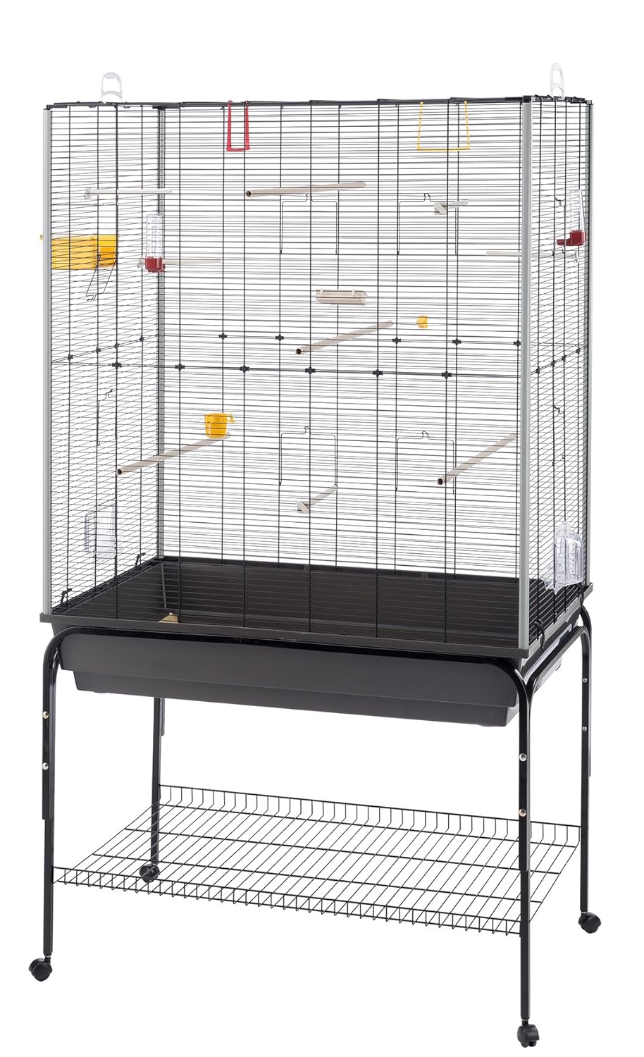 Amazoncom Ferplast Planeta Bird Cages With Stand On