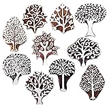 Royal Kraft Wooden Stamps for Block Printing on