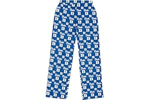 FOCO Duke Blue Devils Scatter Pattern Women's Pajama Lounge Pants, Blue