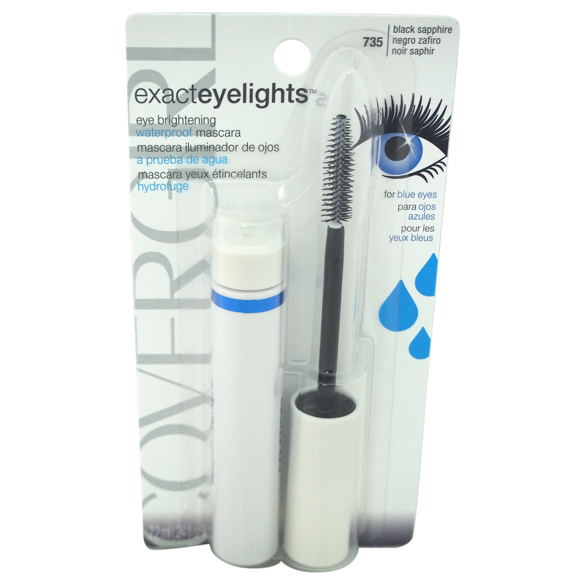 CoverGirl Exact EyeLights Regular Mascara, Black Sapphire