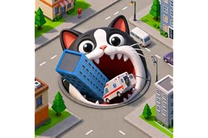 Big Hole Eat Planet Game - Black Hole Monster Eat City, Swallow & Offline Challenge