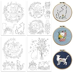 Peacoblue Water Soluble Embroidery Patterns for