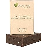 Coffee & Oatmeal Exfoliating Soap, Natural and Organic Ingredients. A Wonderful Exfoliating Body Soap, For Men & Women. GMO F