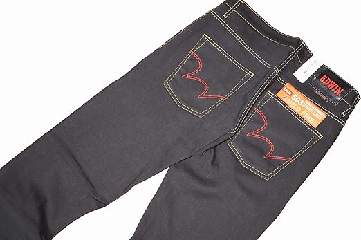 Amazon Co Jp Edwin Edwin 503 Wildfire Black Stretch Ge03ew 0075 Straight Edge Line Blk Clothing Accessories