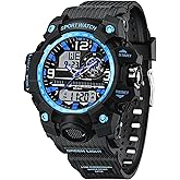 findtime Women's Ladies Digital Sports Watch, White Watches for Women with Alarm Stopwatch Hourly Chime Light Up Outdoor Reloj Militar