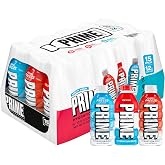 PRIME HYDRATION Variety, Berry Freeze, Cherry Freeze, &amp; Ice Pop Sports Drinks, Electrolyte Enhanced to Replenish Fluids, Zero Added Sugar, B Vitamins, Antioxidants, Natural Flavors, 12 Fl Oz, 15 Pack
